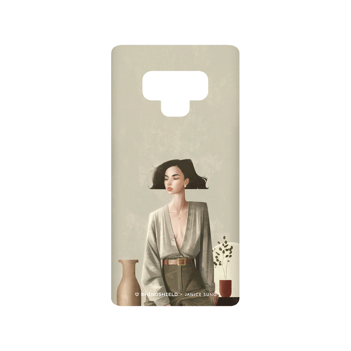 RhinoShield X Janice Sung SolidSuit Samsung Galaxy Note9 Case - Isabel
