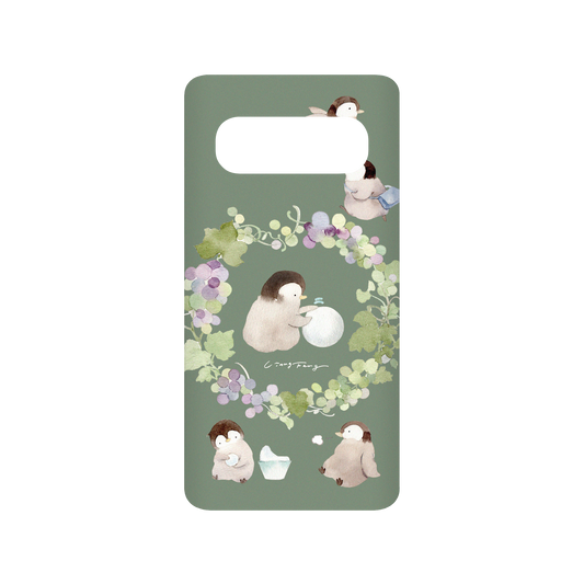 RhinoShield X Liang Feng SolidSuit Samsung Galaxy S10 (4G) Case - Busy penguin