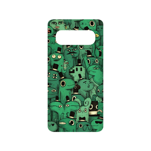 RhinoShield X Incrediville SolidSuit Samsung Galaxy S10 (4G) Case - Strange Crowd