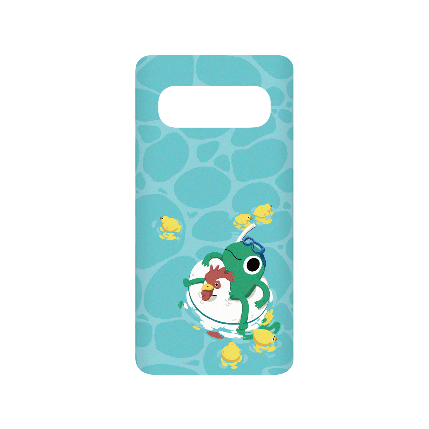 RhinoShield X Incrediville SolidSuit Samsung Galaxy S10 (4G) Case - Chicken Floaty