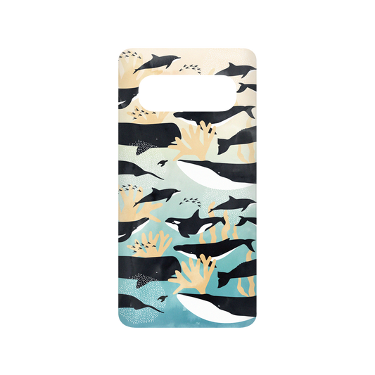 RHINOSHIELD X WasangShow SolidSuit Samsung Galaxy S10 (4G) Case - Call of the Ocean