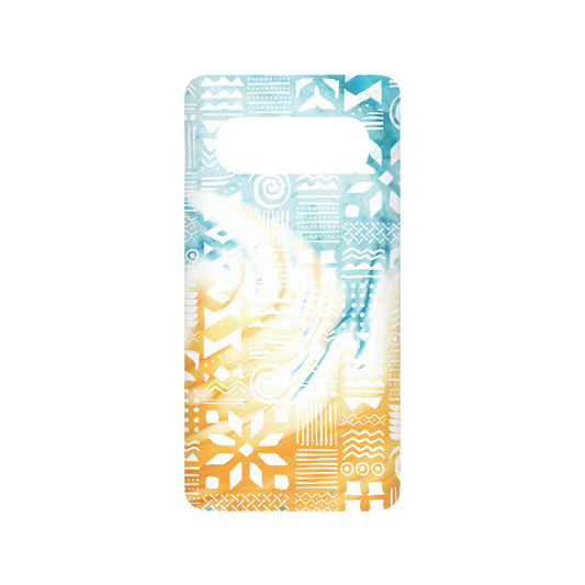 RHINOSHIELD X WasangShow SolidSuit Samsung Galaxy S10 (4G) Case - Seaman Totem - White