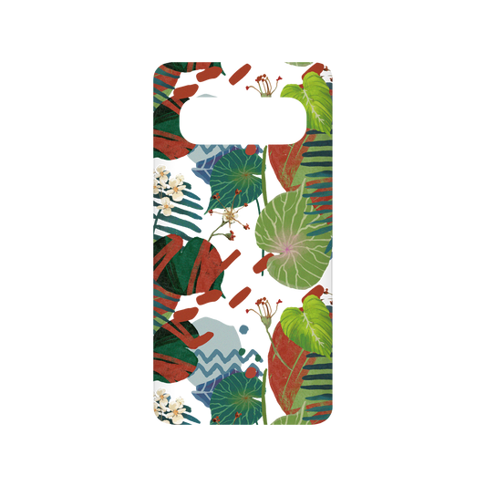 RHINOSHIELD X WasangShow SolidSuit Samsung Galaxy S10 (4G) Case - Tropical Leaves