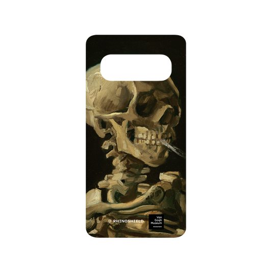 RhinoShield X Van Gogh Museum SolidSuit Samsung Galaxy S10 (4G) Case - Head of a Skeleton with a Burning Cigarette