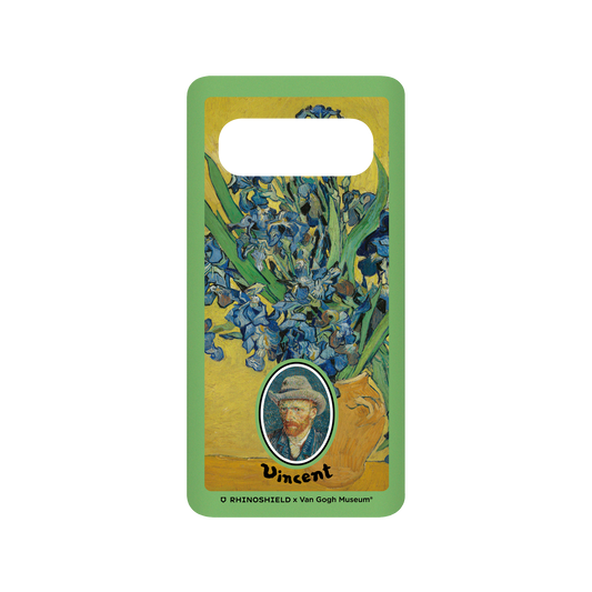 RhinoShield X Van Gogh Museum SolidSuit Samsung Galaxy S10 (4G) Case - Irises - Frame