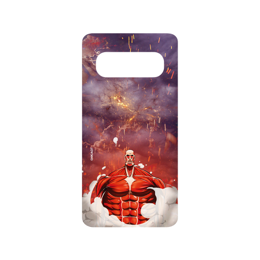 RhinoShield X Attack on Titan SolidSuit Samsung Galaxy S10 (4G) Case - Colossal Titan