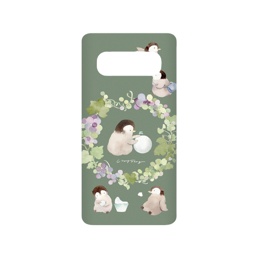RhinoShield X Liang Feng SolidSuit Samsung Galaxy S10+ Case - Busy penguin