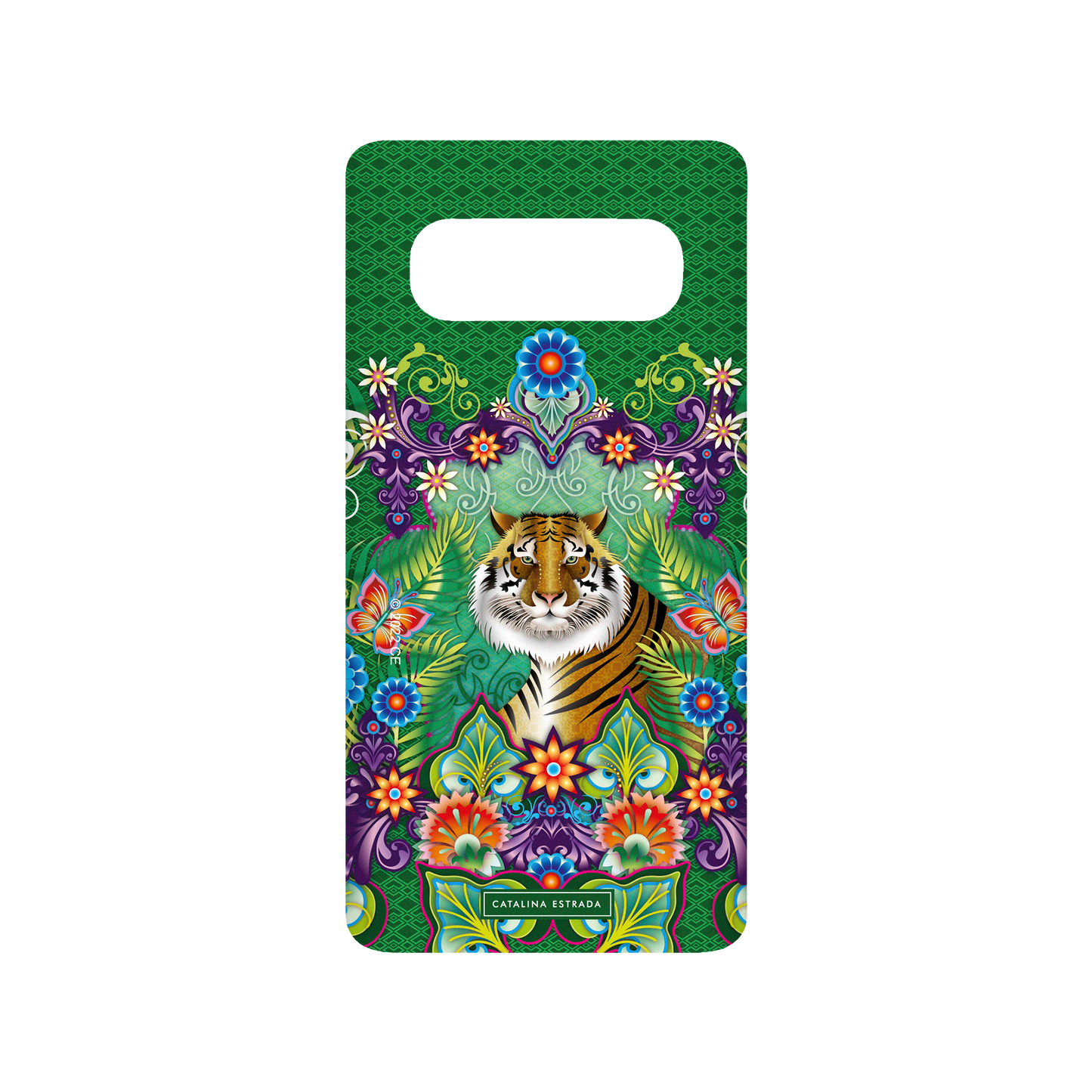 RhinoShield X Catalina Estrada SolidSuit Samsung Galaxy S10+ Case - Bengal Tiger