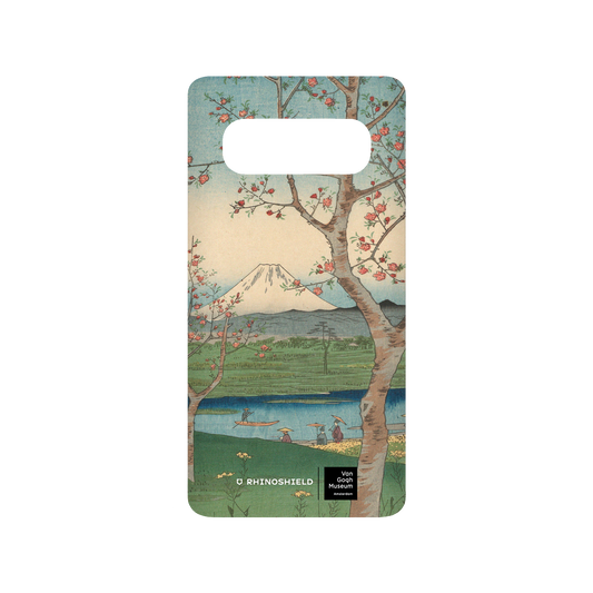 RHINOSHIELD X Van Gogh Museum  SolidSuit Samsung Galaxy S10+ Case - View of Mount Fuji from Koshigaya - Utagawa Hiroshige