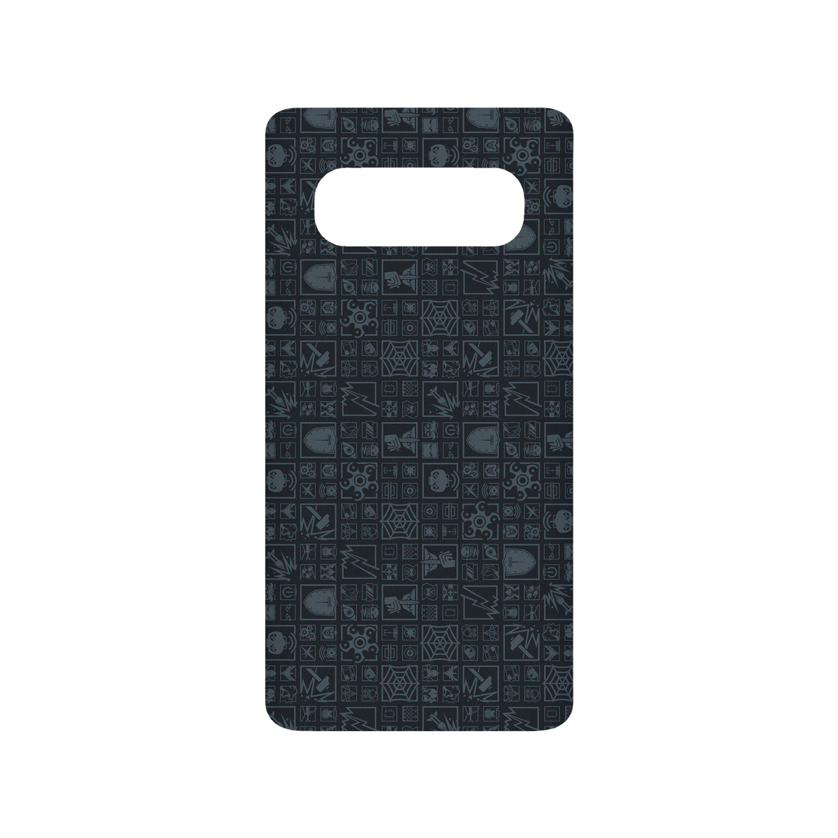 RhinoShield X 6: Siege SolidSuit Samsung Galaxy S10+ Case - Mosaic - Dark Blue