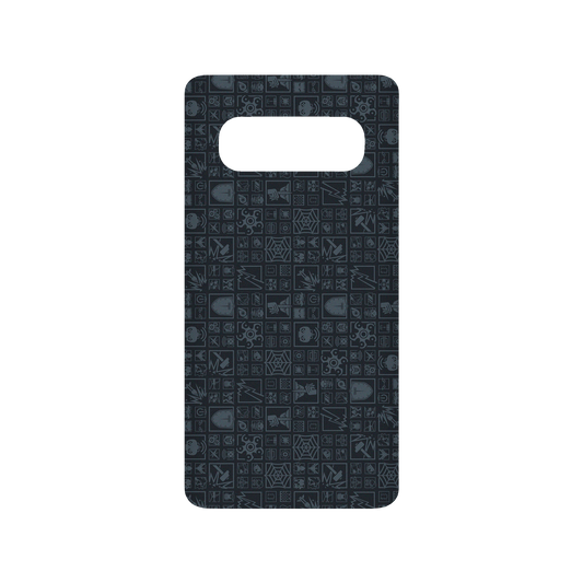 RhinoShield X 6: Siege SolidSuit Samsung Galaxy S10+ Case - Mosaic - Dark Blue