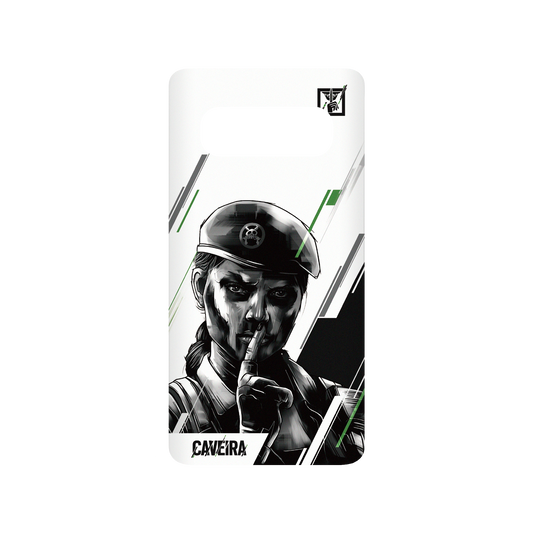 RhinoShield X 6: Siege SolidSuit Samsung Galaxy S10+ Case - Caveira - Sketch