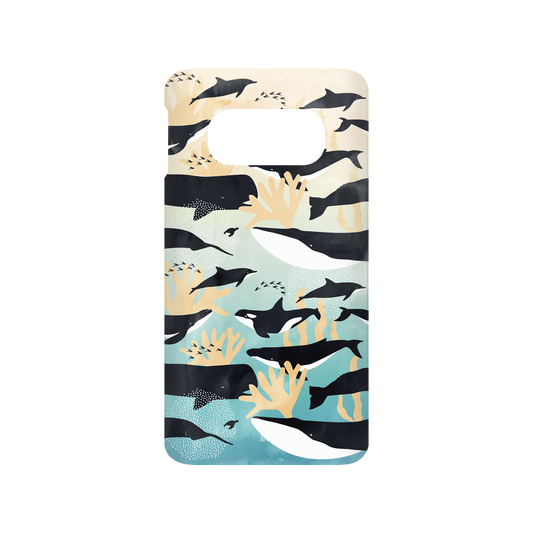 RHINOSHIELD X WasangShow SolidSuit Samsung Galaxy S10e Case - Call of the Ocean