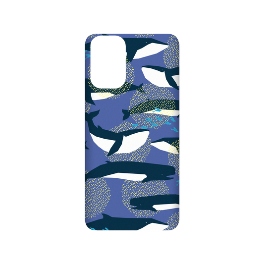 RhinoShield X WasangShow SolidSuit Samsung Galaxy S20+ (4G/5G) Case - Ocean WAWA - Whale