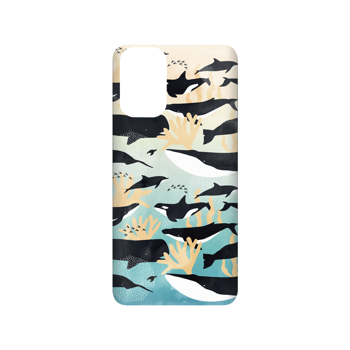 RHINOSHIELD X WasangShow SolidSuit Samsung Galaxy S20+ (4G/5G) Case - Call of the Ocean