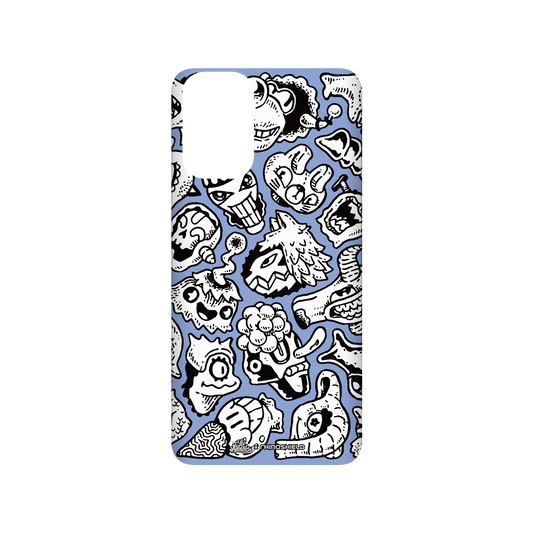 RhinoShield X Lei Melendres SolidSuit Samsung Galaxy S20+ (4G/5G) Case - Puzzle Heads Blue