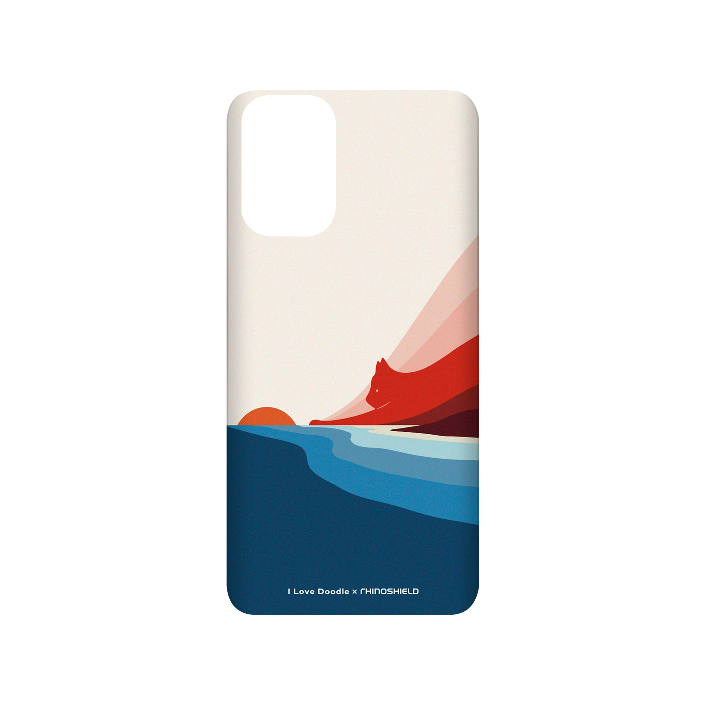 RhinoShield X I Love Doodle SolidSuit Samsung Galaxy S20+ (4G/5G) Case - Cat Landscape - First Dawn