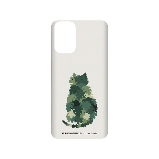 RhinoShield X I Love Doodle SolidSuit Samsung Galaxy S20+ (4G/5G) Case - Cat and Plant - Meowstera