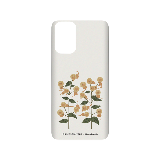 RhinoShield X I Love Doodle SolidSuit Samsung Galaxy S20+ (4G/5G) Case - Cat and Plant - Catmouflage
