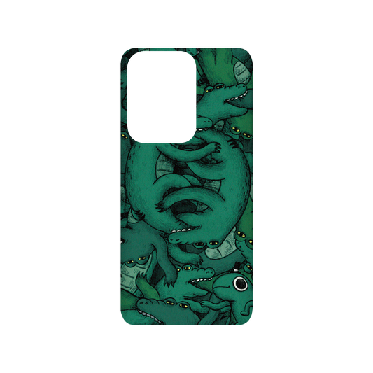 RhinoShield X Incrediville SolidSuit Samsung Galaxy S20 Ultra (4G/5G) Case - Crocodille Ying Yang