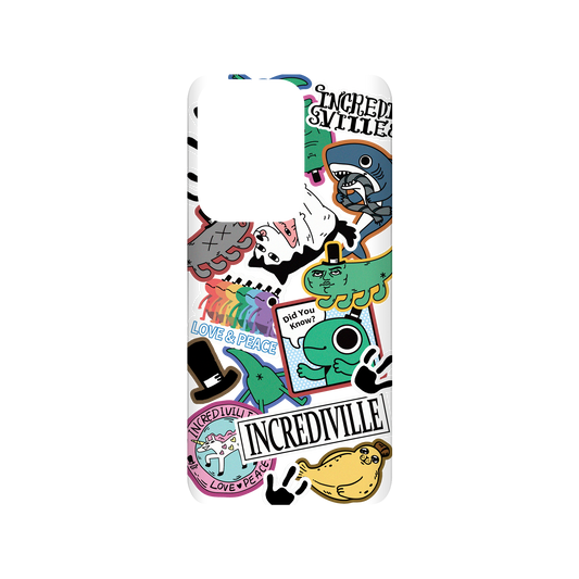 RhinoShield X Incrediville SolidSuit Samsung Galaxy S20 Ultra (4G/5G) Case - Odd Sticker Album