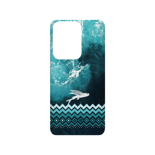 RHINOSHIELD X WasangShow SolidSuit Samsung Galaxy S20 Ultra (4G/5G) Case - Flying Fish in the Deep Sea