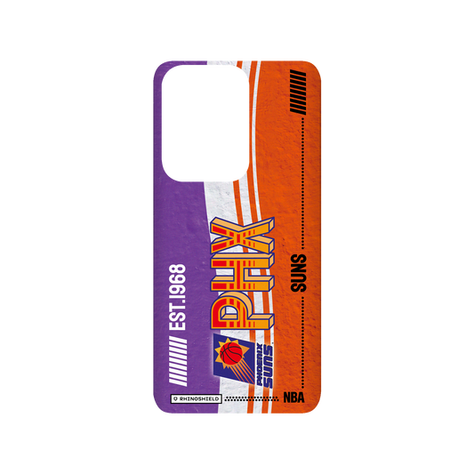 Samsung Galaxy S20 Ultra (4G/5G) 犀牛盾SolidSuit聯名設計款防摔背蓋手機殼 NBA - 復古球員卡-鳳凰城太陽 Phoenix Suns - Vintage Card