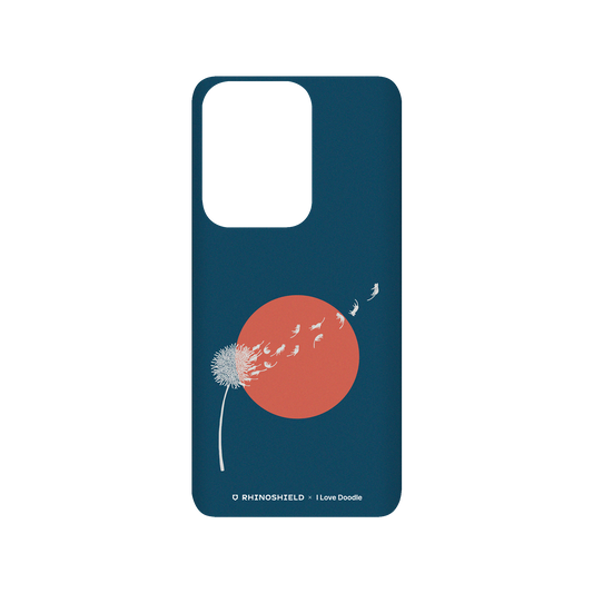 RhinoShield X I Love Doodle SolidSuit Samsung Galaxy S20 Ultra (4G/5G) Case - Cat and Plant - Dandelion