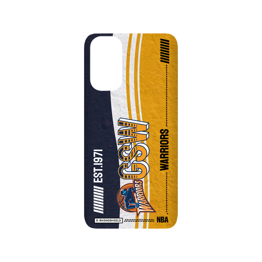 Samsung Galaxy S20 (4G/5G) 犀牛盾SolidSuit聯名設計款防摔背蓋手機殼 NBA - 復古球員卡-金州勇士 Golden State Warriors - Vintage Card