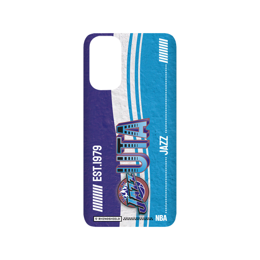 Samsung Galaxy S20 (4G/5G) 犀牛盾SolidSuit聯名設計款防摔背蓋手機殼 NBA - 復古球員卡-猶他爵士 Utah Jazz - Vintage Card