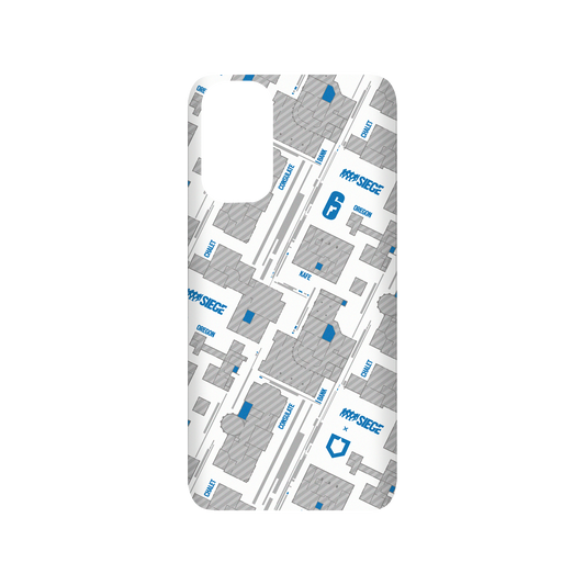 RhinoShield X 6: Siege SolidSuit Samsung Galaxy S20 (4G/5G) Case - Map - Blue