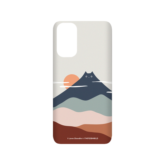 RhinoShield X I Love Doodle SolidSuit Samsung Galaxy S20 (4G/5G) Case - Cat Landscape - Mountain