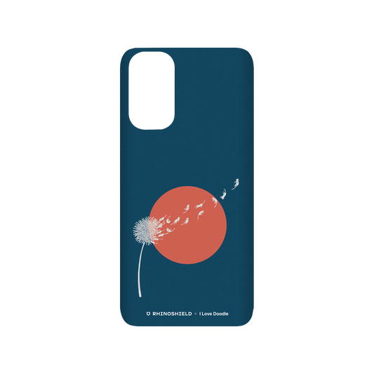 RhinoShield X I Love Doodle SolidSuit Samsung Galaxy S20 (4G/5G) Case - Cat and Plant - Dandelion
