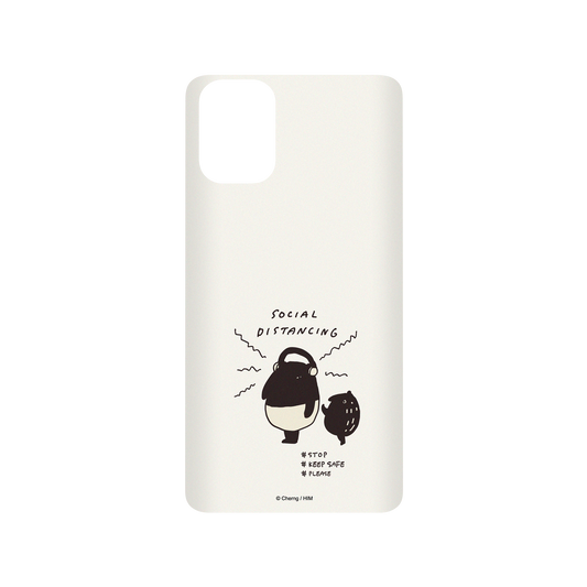 RHINOSHIELD X LAIMO SolidSuit Samsung Galaxy A51 (4G) Case - SOCIAL DISTANCING