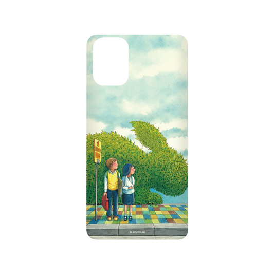RHINOSHIELD X Jimmy SolidSuit Samsung Galaxy A51 (4G) Case - Year of the Rabbit Series - Waiting for the Bus