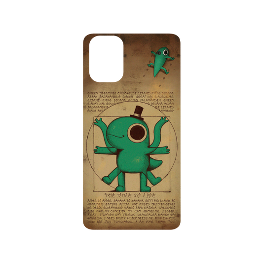 RhinoShield X Incrediville SolidSuit Samsung Galaxy A51 (4G) Case - Vitruvian Lizard
