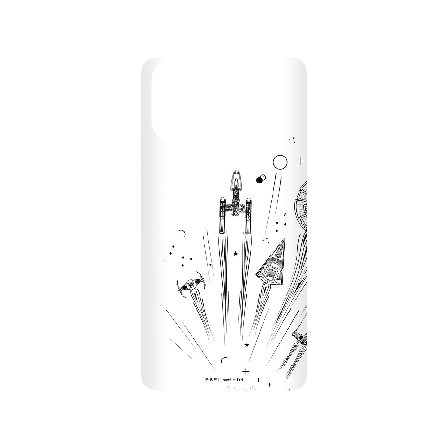 Samsung Galaxy A51 (4G) 犀牛盾SolidSuit聯名設計款防摔背蓋手機殼 StarWars 星際大戰系列 - POP全載具1-黑