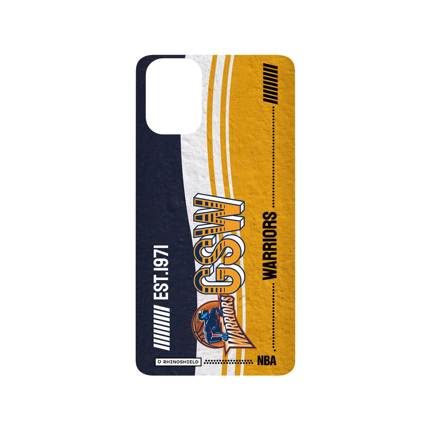 Samsung Galaxy A51 (4G) 犀牛盾SolidSuit聯名設計款防摔背蓋手機殼 NBA - 復古球員卡-金州勇士 Golden State Warriors - Vintage Card