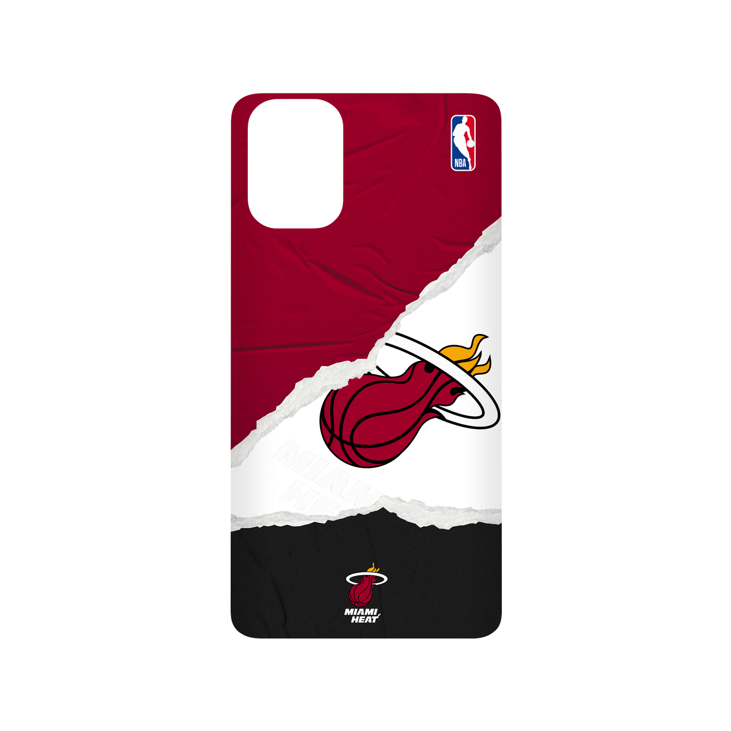 Samsung Galaxy A51 (4G) 犀牛盾SolidSuit聯名設計款防摔背蓋手機殼 NBA - 熱血系列-邁阿密熱火 Miami Heats - Sweat and Tears