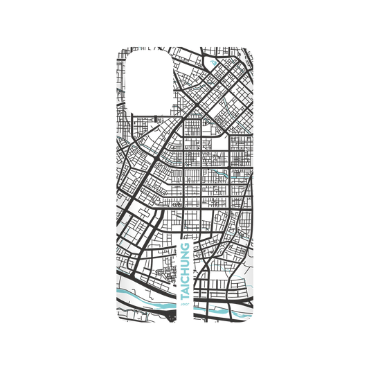 Samsung Galaxy A51 (4G) 犀牛盾SolidSuit聯名設計款防摔背蓋手機殼 JOCR - Taichung (Black Logo)
