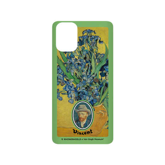 RhinoShield X Van Gogh Museum SolidSuit Samsung Galaxy A51 (4G) Case - Irises - Frame