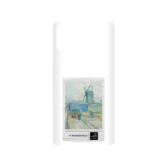 RHINOSHIELD X Van Gogh Museum  SolidSuit Samsung Galaxy A51 (4G) Case - Montmartre: Windmills and Allotments - Ticket