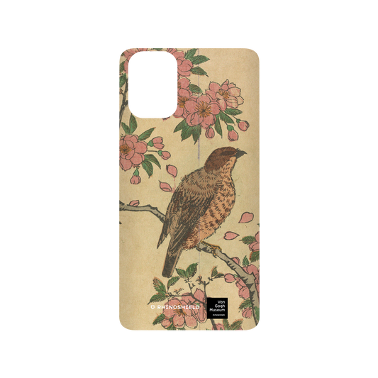 RHINOSHIELD X Van Gogh Museum  SolidSuit Samsung Galaxy A51 (4G) Case - Cherry Blossoms and Shrike - Utagawa Hiroshige III