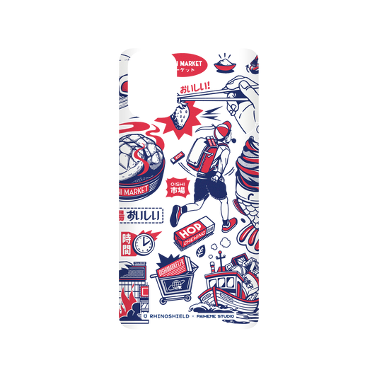 RhinoShield X Paiheme Studio SolidSuit Samsung Galaxy A51 (4G) Case - Oishi Tattoos Mix
