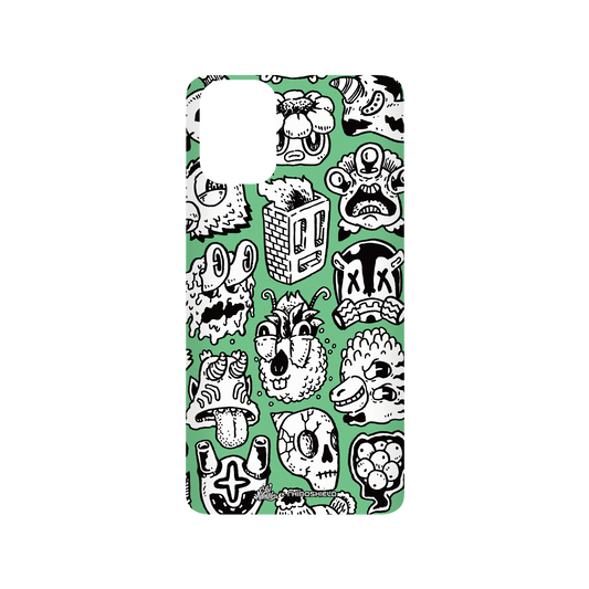 RhinoShield X Lei Melendres SolidSuit Samsung Galaxy A51 (4G) Case - Fun Portraits Heads 02.1