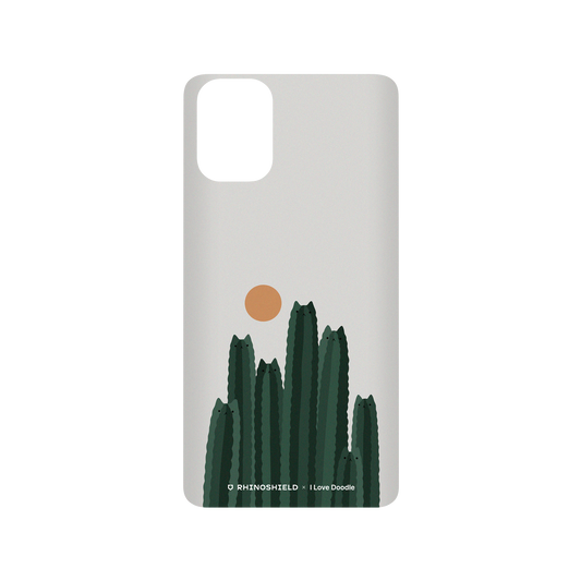 RhinoShield X I Love Doodle SolidSuit Samsung Galaxy A51 (4G) Case - Cat and Plant - Cattus