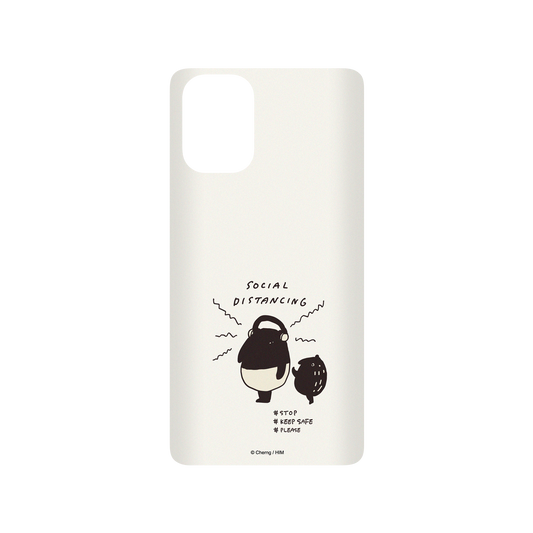 RHINOSHIELD X LAIMO SolidSuit Samsung Galaxy A71 (4G) Case - SOCIAL DISTANCING