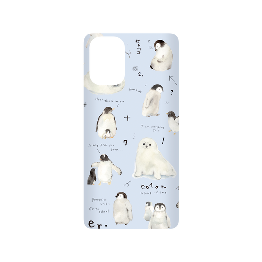 RhinoShield X Liang Feng SolidSuit Samsung Galaxy A71 (4G) Case - Penguin Baby