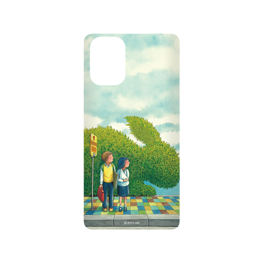 RHINOSHIELD X Jimmy SolidSuit Samsung Galaxy A71 (4G) Case - Year of the Rabbit Series - Waiting for the Bus