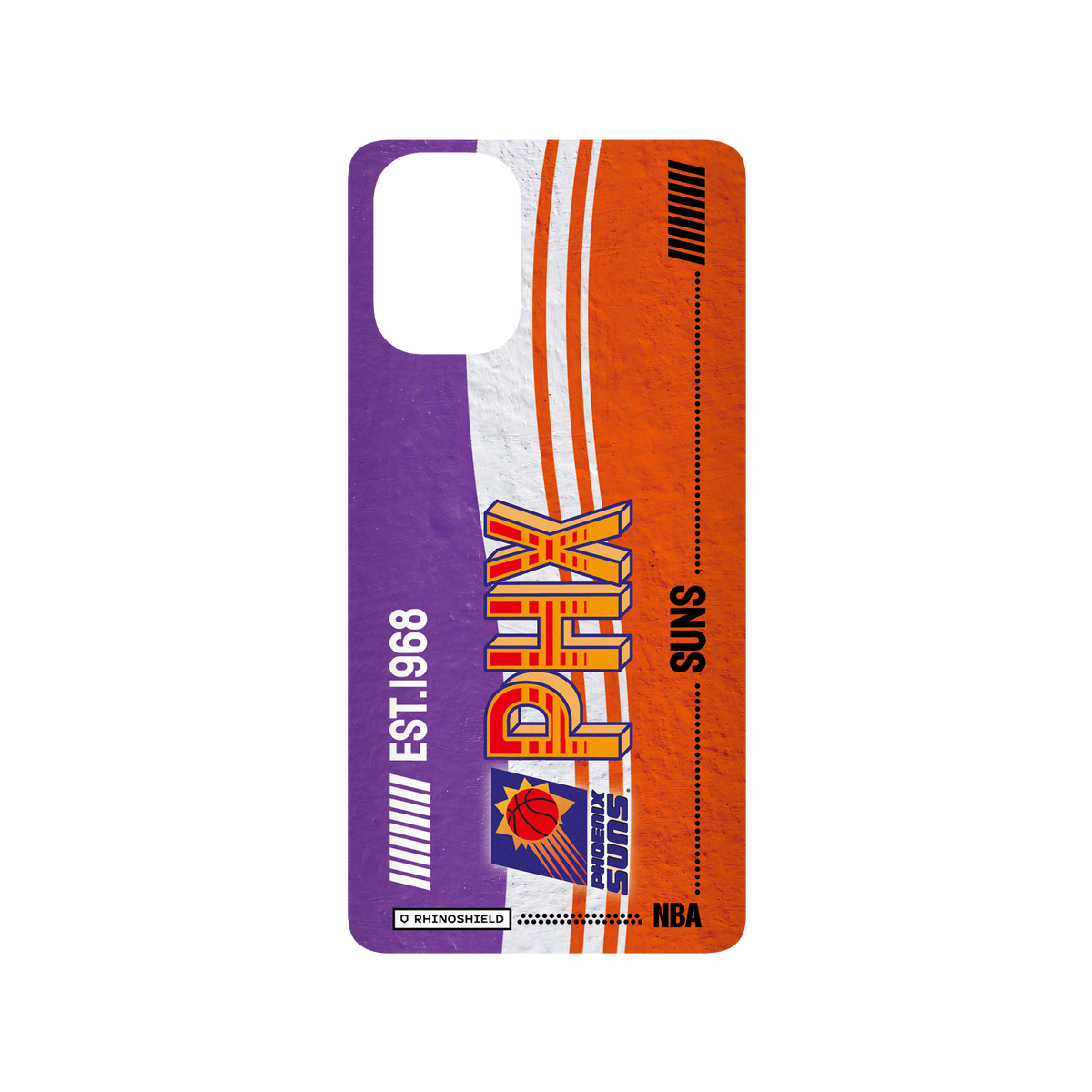 Samsung Galaxy A71 (4G) 犀牛盾SolidSuit聯名設計款防摔背蓋手機殼 NBA - 復古球員卡-鳳凰城太陽 Phoenix Suns - Vintage Card